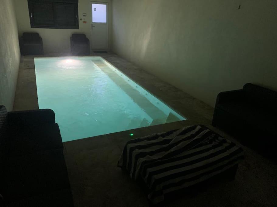 Villa Piscine/Spa Prive Interieur 33° Zoo De La Fleche 24H Du Mans Εξωτερικό φωτογραφία